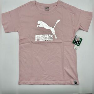 PUMA Kids Classics Pack Cotton Jersey Short Sleeve Graphic Tee (Big Kids)